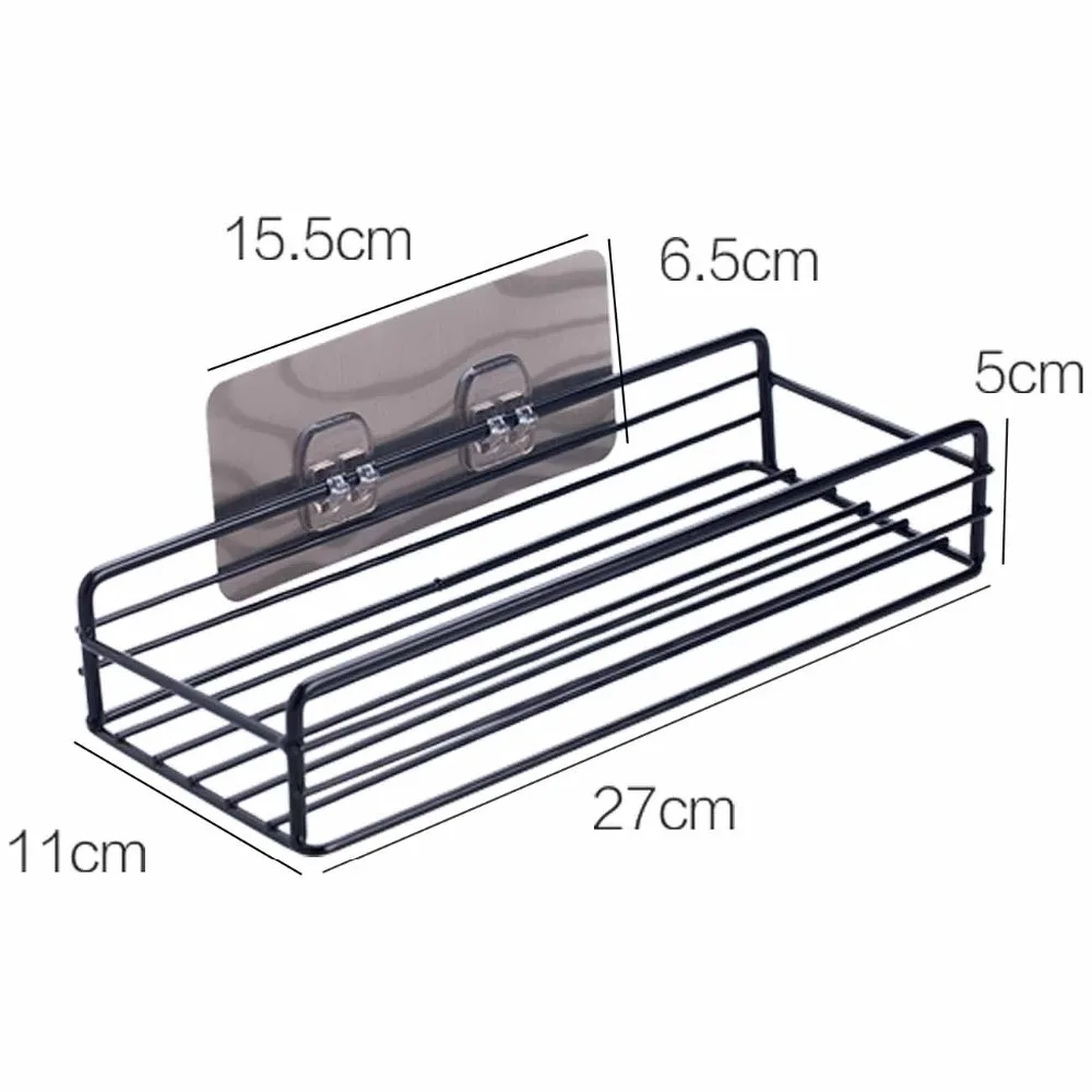 Железная ванная комната прочный душ Caddy Органайзер стойка Пробивной кухня специи стеллажи разное подвесные полки домашний Декор