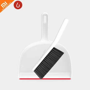 

Xiaomi YJ Mini Mop Dustpan Set High-density Soft Broom Brush Close to surface Clean Fine Dust For Home and office Cleaning