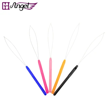 

720pcs Pulling Loop Needle,Hair Extension Tools for All Kinds Micro Beads Feather Tools-Loop needle,hair extension tools