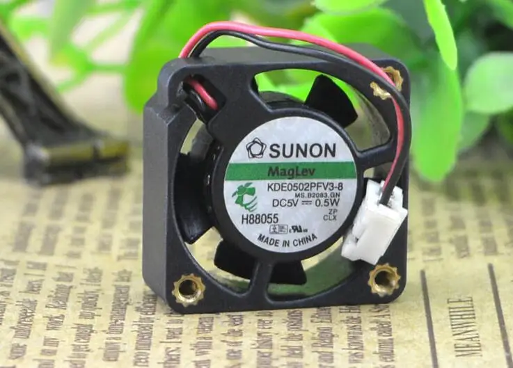 SUNON встроенный квази 2510 2 5 см DC 5V 0 6 W KDE0502PFV3-8 мини вентилятор охлаждения |