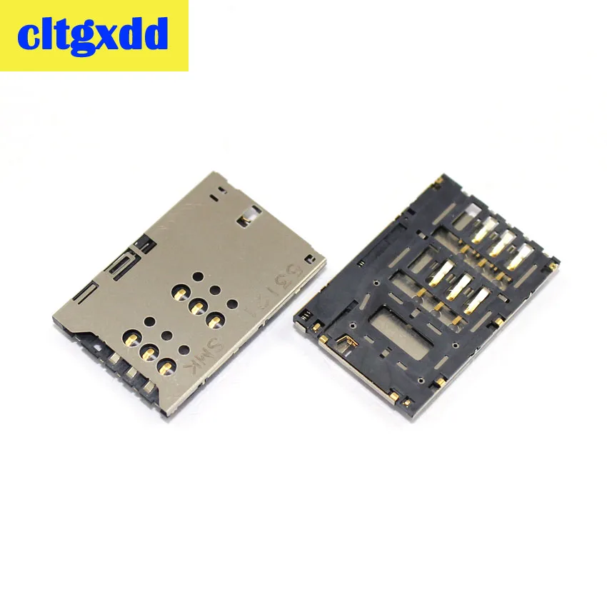 cltgxdd 1pcs New Sim Card tray For Sony Xperia U St25i St25 slot st25 st25i x5 x5i card reader connector part | - Цена: US $2.23