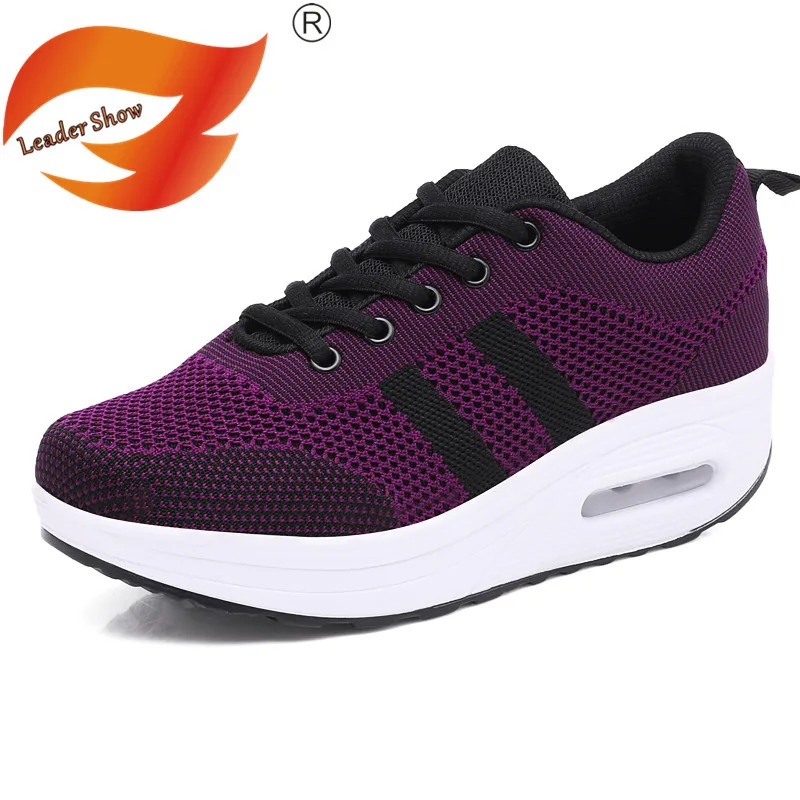 

Leader Show Casual Shoes for Women's Breathable Lace-up Women Fashion Shoes Outdoor Sneakers High Quatily Flats Women Footwear