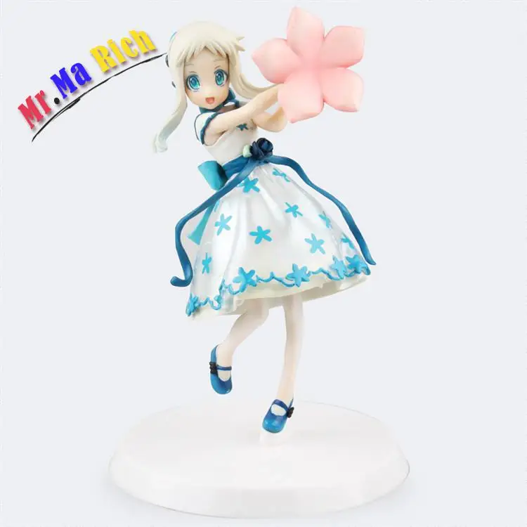 

18cm Anime Figure Anohana Menma Honma Meiko Maid Ver. PVC 7.08" Collection Hobby Model Doll Best Gift Toy