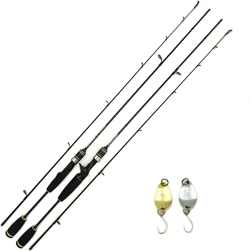 

Milliance 1.8m 602UL carbon spinning fisihing rod casting rod stream small fish rod slow action super soft lure weight 0.8-5g