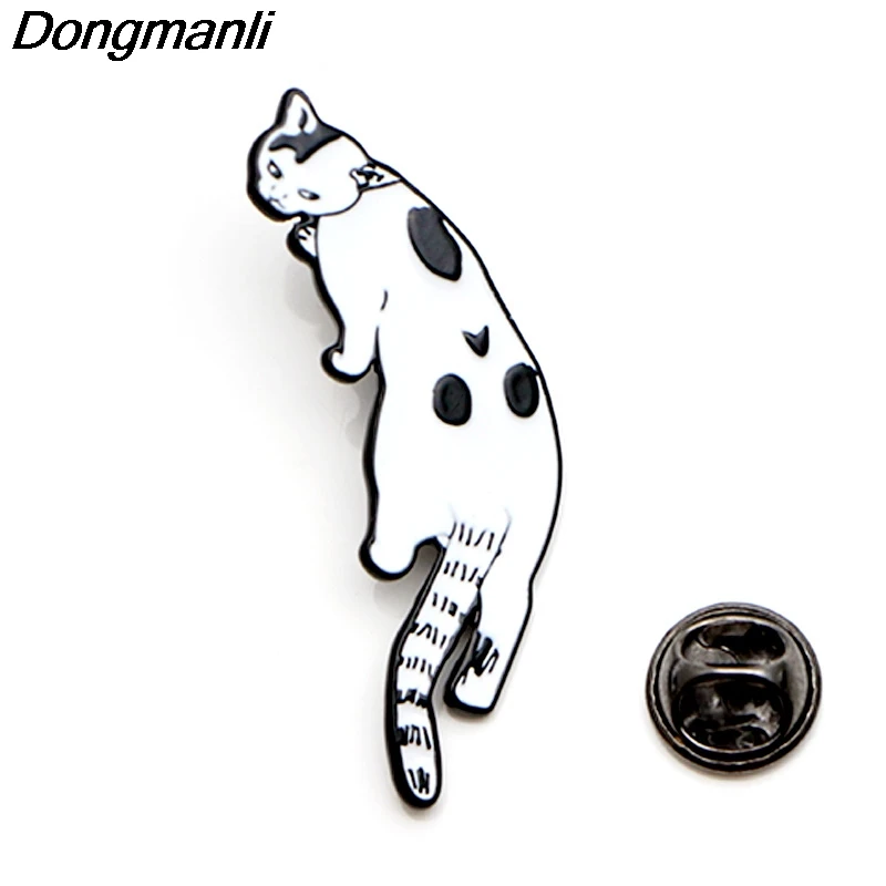 P3783 Dongmanli Junji Ito and Cat Uzumaki металлические эмалированные броши и булавки значок для