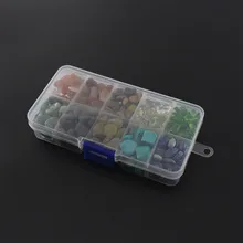 Десять видов камень натуральный кристалл кварца камни цветочный горшок Декор дропшиппинг Apr01