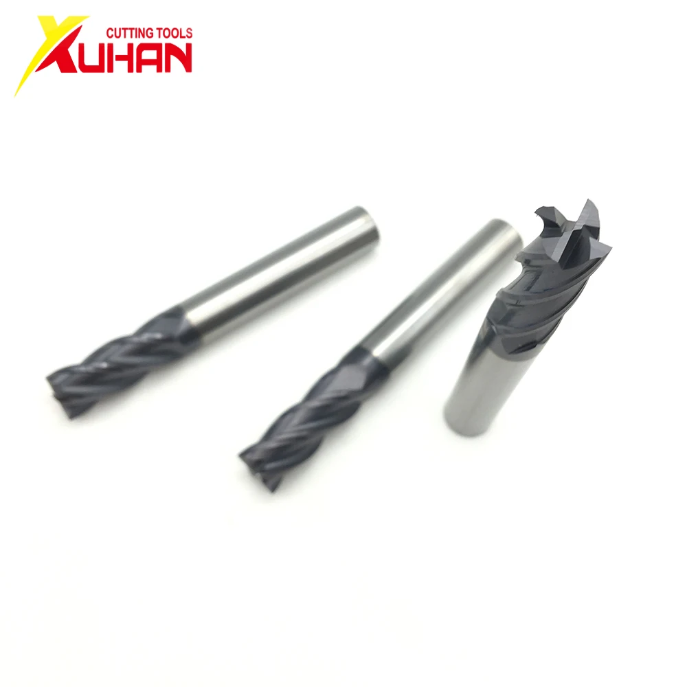 4Flute Φ10.0*10D*75L HRC50 CNC machine tool solid carbide endmill Tungsten Steel Milling Cutter End Mill cuttering tool endmill