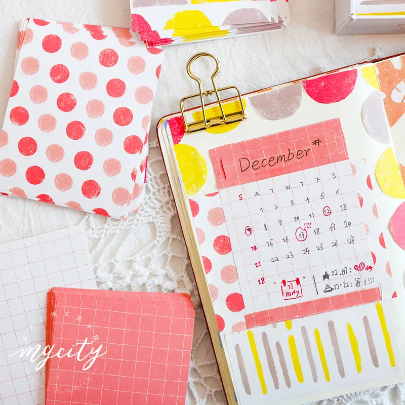 

250sheet/set Creative Memo Pad Sticky Notes Bookmark Post Point/Line/Grid Writable Notepad Stickers Office Decoration Stationery