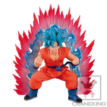 

100% Original Banpresto Cho Shingi Den Collection Figure - SSGSS Son Gokou Kaioken Blue from "Dragon Ball SUPER"