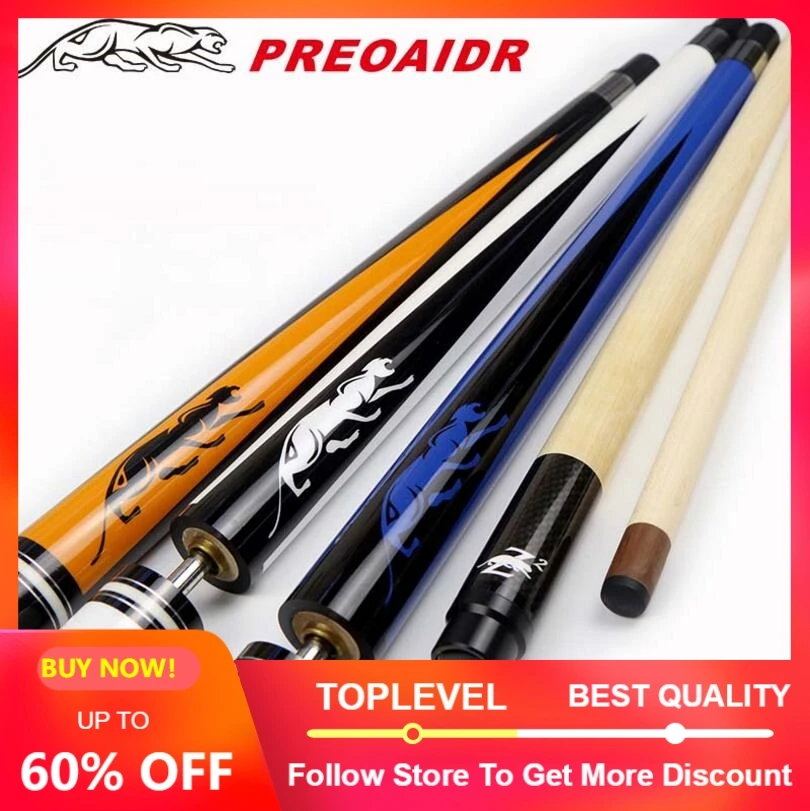 NEW PREOAIDR 3142 Brand Break Punch Jump Cue Pool Billiard Stick Kit