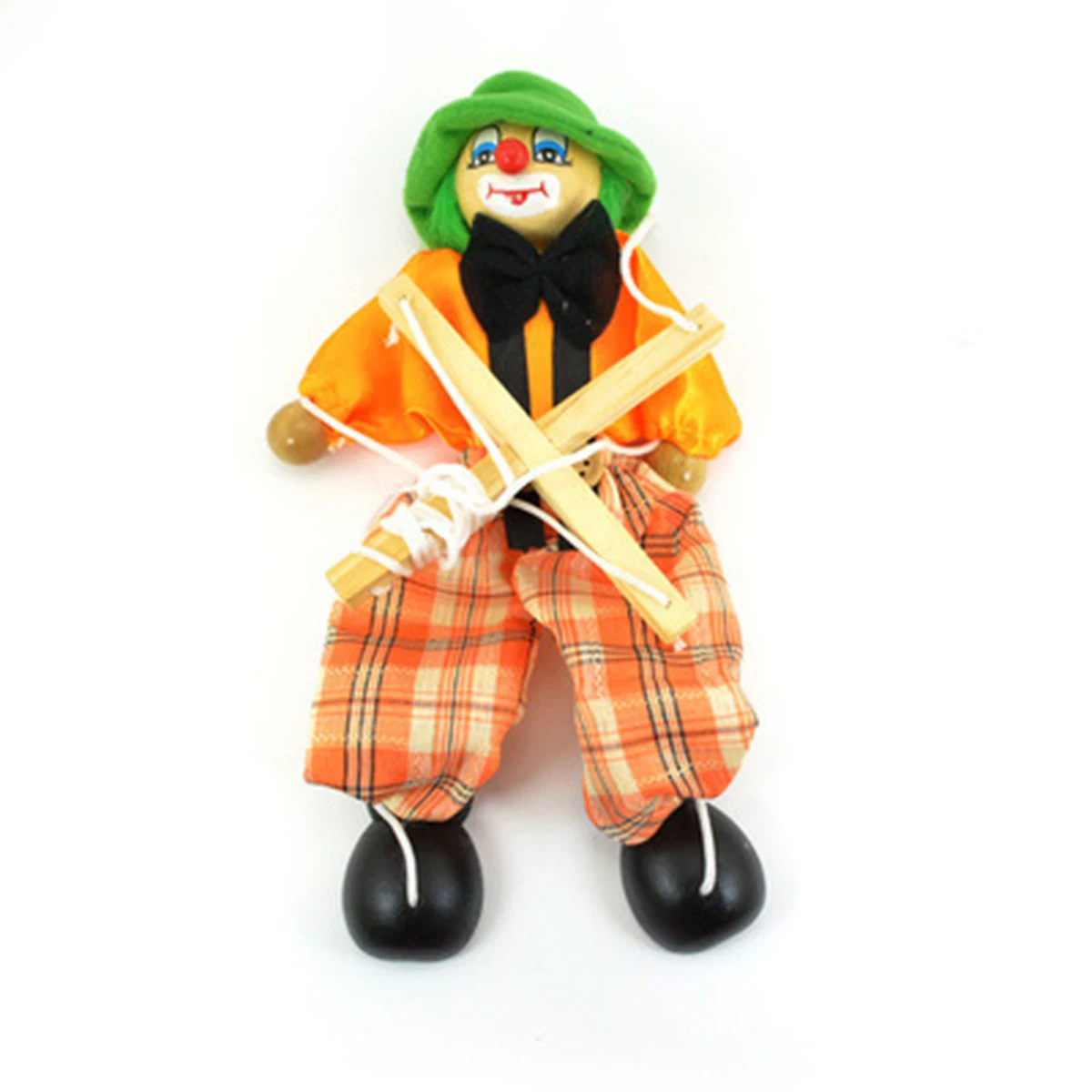 Винтажные куклы-марионетки, забавная игрушка, кукла-клоун, деревянная кукла для активного отдыха, детские игрушки, подарки