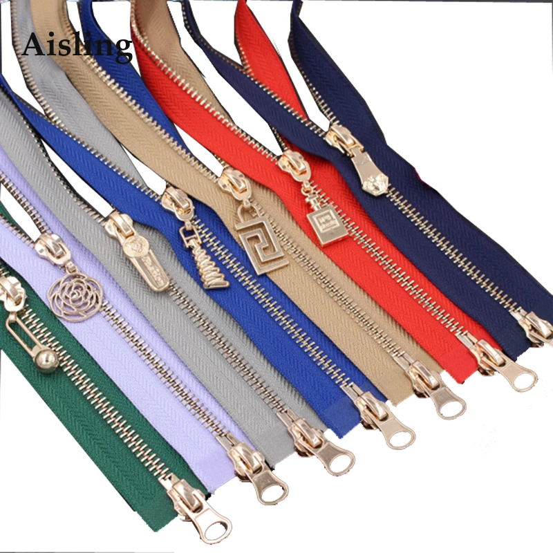 Double Slider Metal Zippers Tailor Sewing Tools Double Open End Long