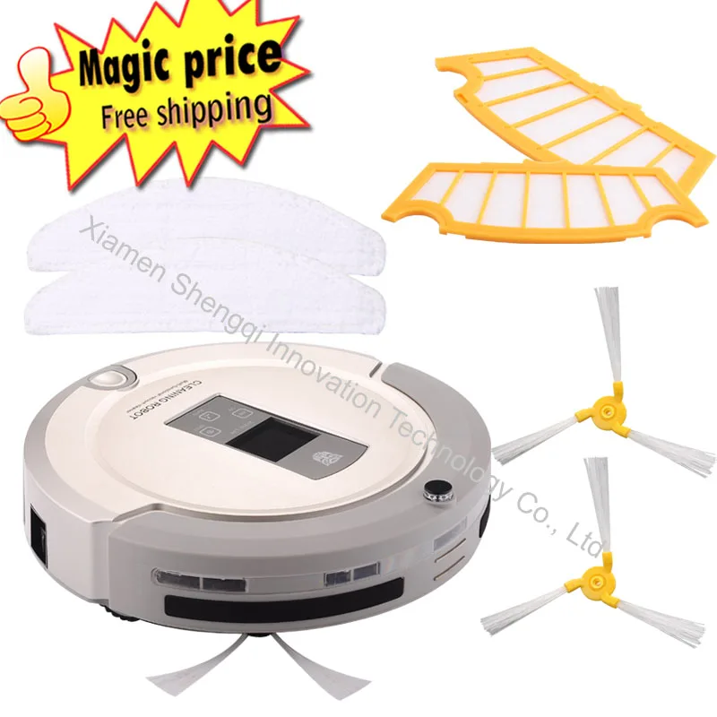 

2017 Intelligent Home and Office Cleaning Device Double Protect your Wall and Furniture a good Robot Cleaner is Your Best Choose