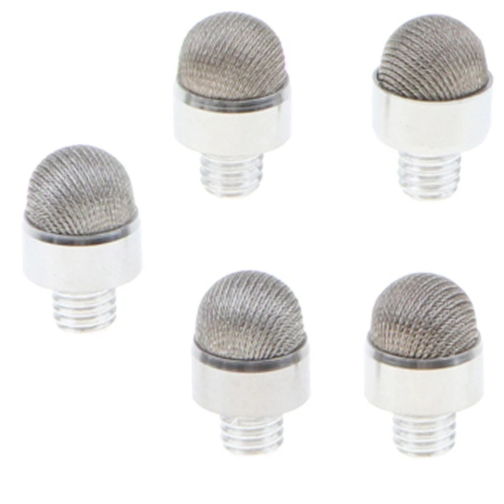 5Pack Capacitive Mesh Fiber Tips Replacement for Touchscreen Cell Phone Tablet Stylus Dia 7.0mm	