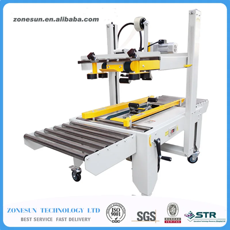 FXJ 6050 commercial automatic Carton sealer, carton sealing machine