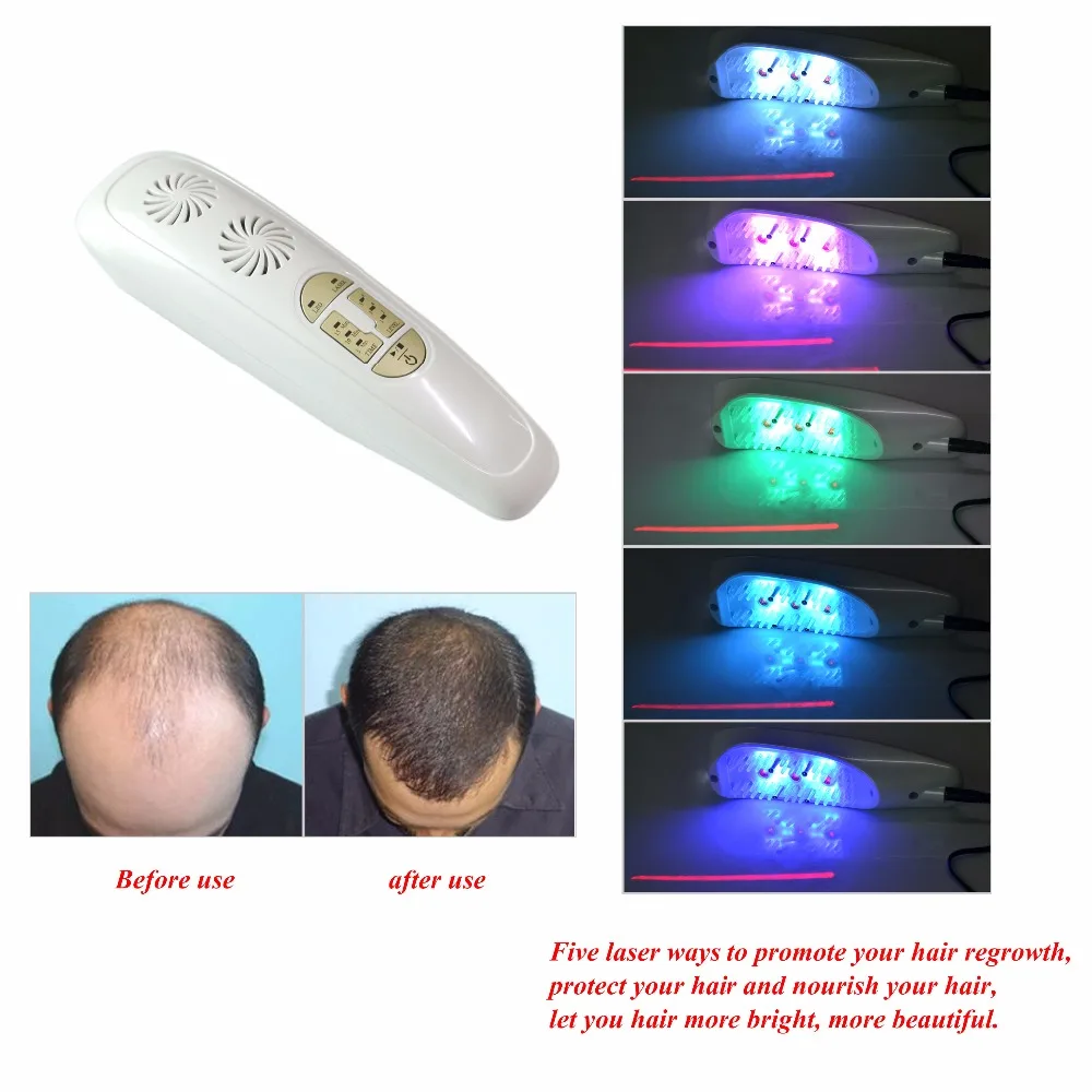 Hair Regrowth Laser Comb Micro Current For Hair Loss Alopecia Scalpe Massage Remove Dandruff Thinning Stop Hair Loss Device