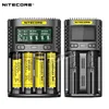 100% Original Nitecore UMS4 UMS2 UM4 UM2 USB QC Battery 3A Quick Charger Intelligent Circuitry Global Insurance li-ion AA AAA ► Photo 1/6