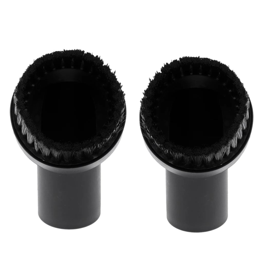 Round 32mm Inner Dia. Vacuum Cleaner Dusting Brushes Bristle Brush for Vac Accessories Parts
