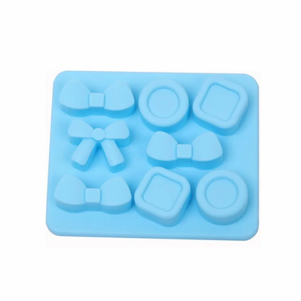 Gadgets Silicone ice cubes chocolate DIY ice molds cakes jelly pudding baking tools butterfly Knot Candy Ice making mold