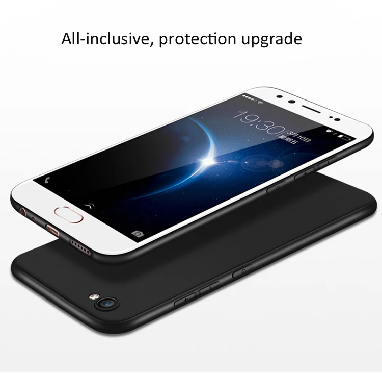 Чехлы Apsudev для телефона vivo NEX A S мягкий матовый черный Ультратонкий чехол накладка