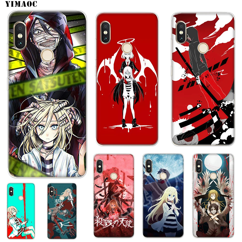 

YIMAOC Angels of Death Soft Silicone Case for POCOPHONE F1 for Xiaomi Redmi Note 6 7 Pro 6A Mi 8 Lite TPU Cover