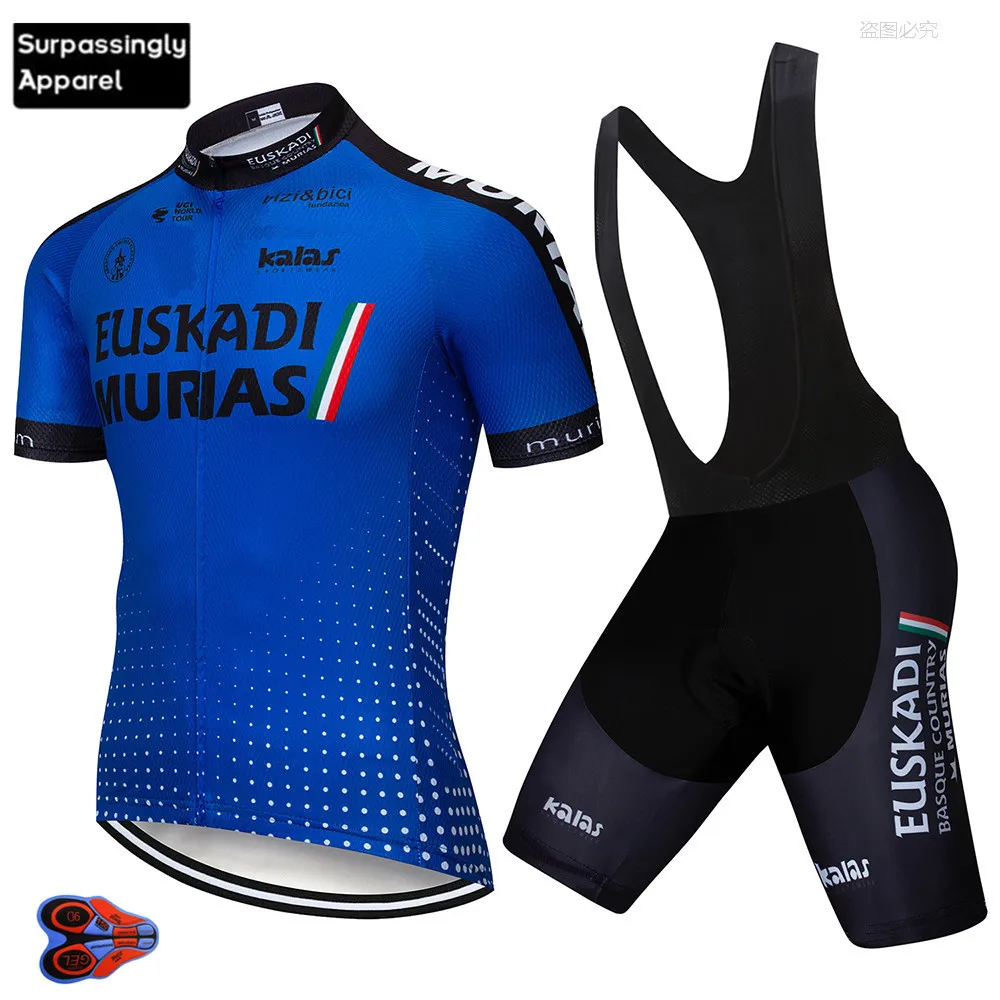 2019 برو UCI فريق أوسكادي الأزرق الدراجات جيرسي مجموعة الصيف قصيرة MTB الدراجة جيرسي روبا Ciclismo دراجة الدراجات الملابس 9D هلام سادة 2019 برو UCI فريق أوسكادي الأزرق الدراجات جيرسي مجموعة الصيف قصيرة MTB الدراجة جيرسي روبا Ciclismo دراجة الدراجات الملابس 9D هلام سادة