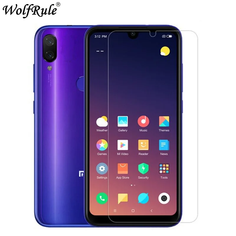 2 шт. Защитное стекло для экрана Xiaomi Mi Play ультратонкое закаленное твердости 9H