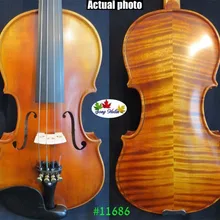 Ручная работа, твердая древесина, стиль, песня, бренд скрипки 1/2, резонансный звук#11686