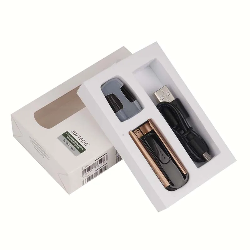 Pod Vape Kit оригинальный justfog minifit 370 мАч аккумулятор 1.6ohm 1 5 мл картридж для