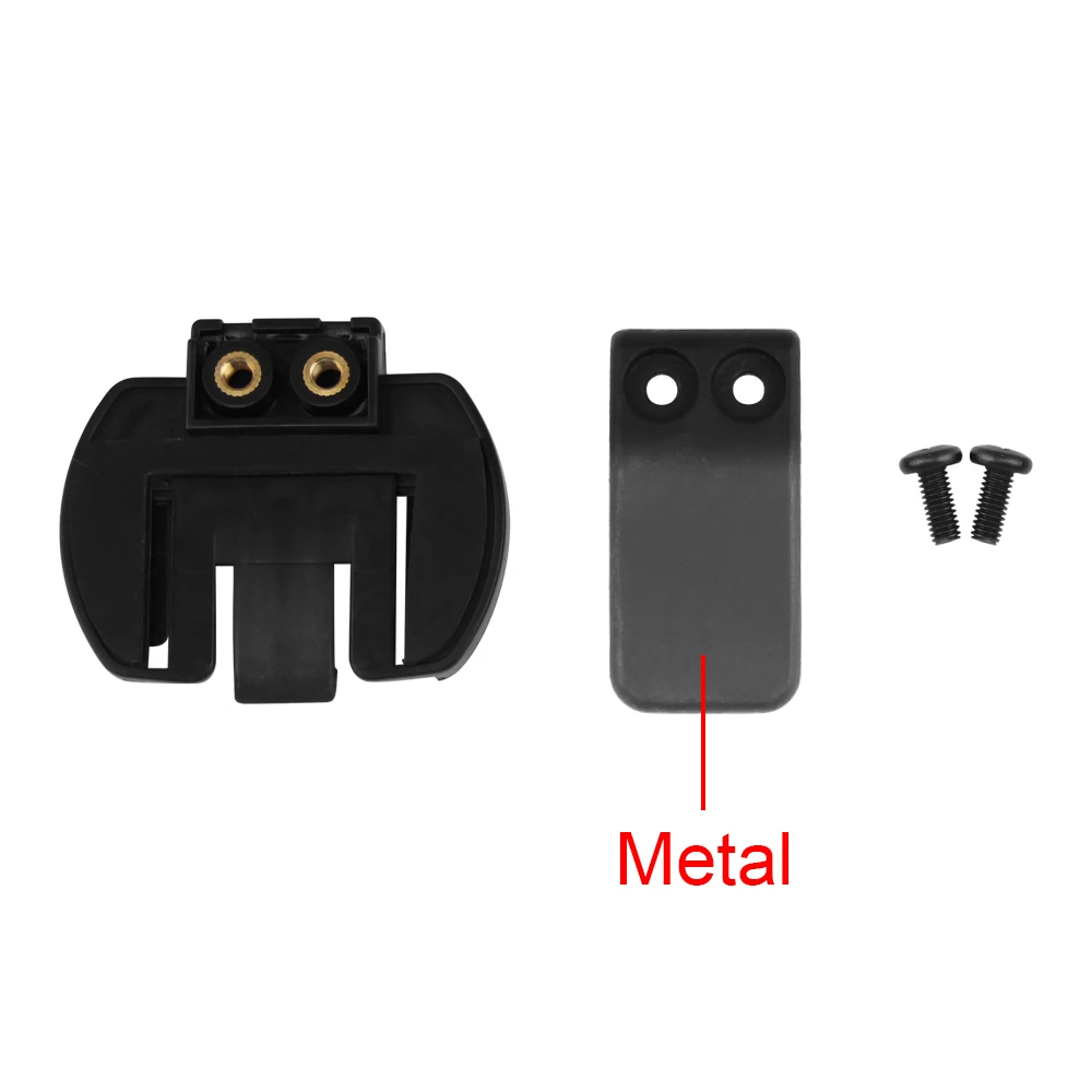 Free shipping 1PC Metal Clip Clamp Set Accessories for Clamp LX-R6/R4/R3 1200M Motorcycle Bluetooth Helmet Interphone Intercom