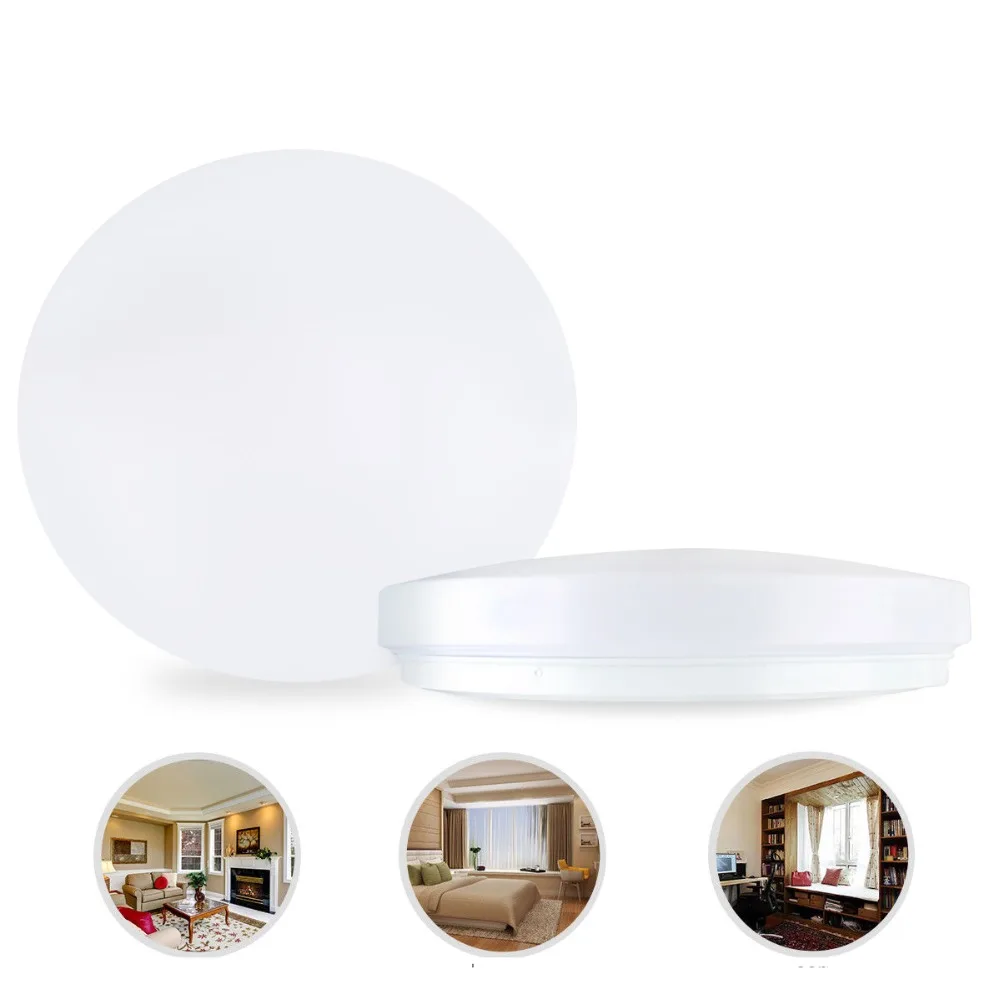 

24W Acryl Round LED Ceiling Down Light Thin LED Lamp Ceiling Lamp AC 85-260V SMD5730 For Foyer LED Ceiling Light