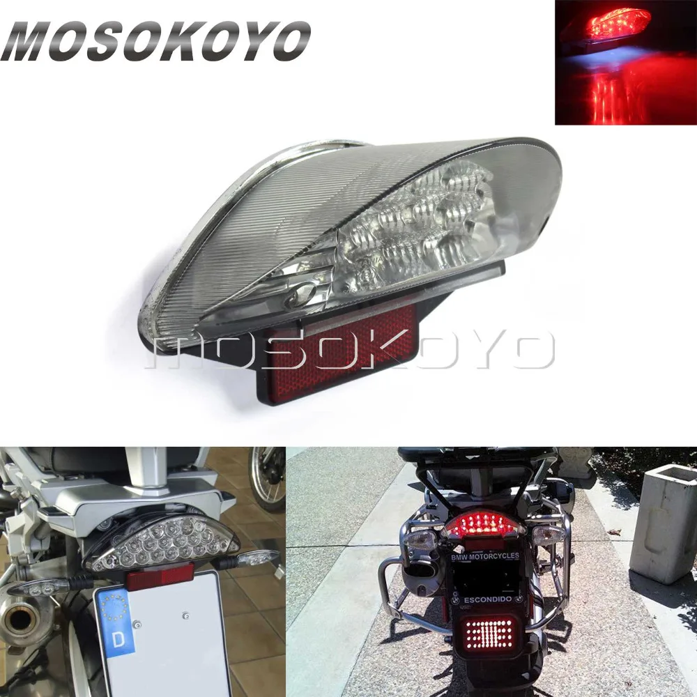 Motorcycle 16 PCS LED Tail Light Brake Stop Lamp Taillight for BMW R1200GS ADV F650GS F650ST