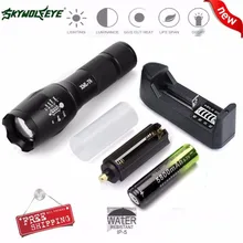 Bicycle Light With Battery+Charger Cycling Bike Head Front Light X800 Tactical Flashlight LED Zoom Military Torch G700 Feb 3