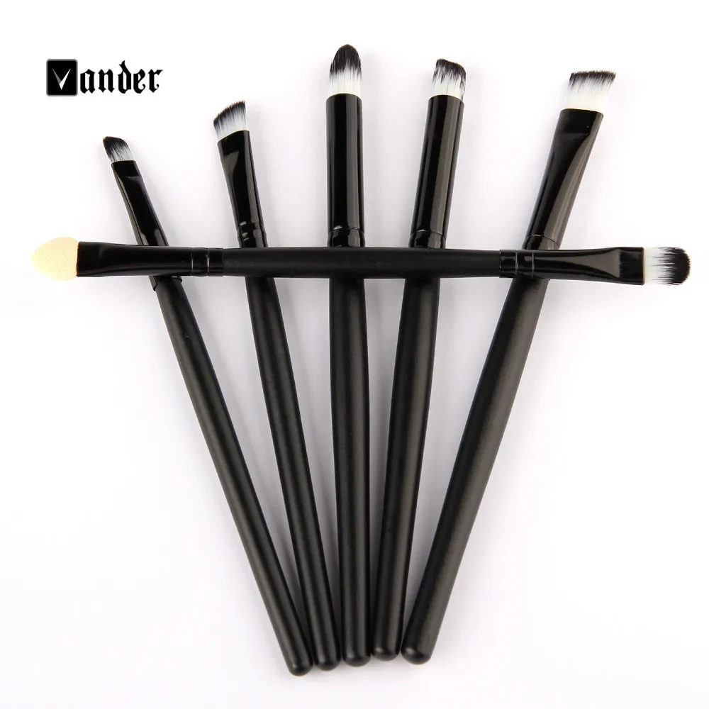 Beauty 5  6 PCS Makeup Brushes Set Kit Powder Foundation Eyeshadow Eyeliner Smudge Brush Cosmetics Tools pincel maquiagem 01