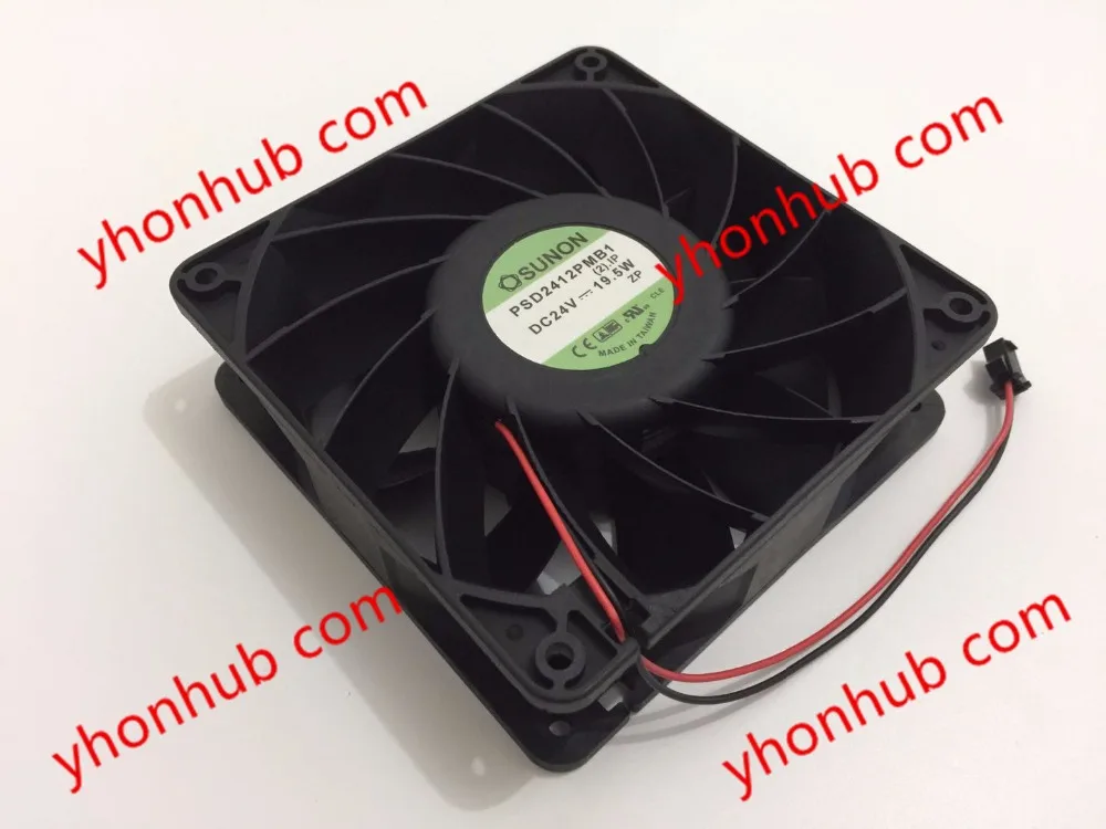 Вентилятор охлаждения сервера SUNON PSD2412PMB1 2.IP DC 24 В 19 5 Вт 120x120x38 мм | Компьютеры и офис