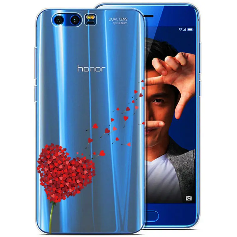 Прозрачный силиконовый чехол Arvin для huawei Honor 9, мягкий ТПУ чехол для huawei Honor 8X, умный защитный чехол для телефона Honor 7A 10 7C