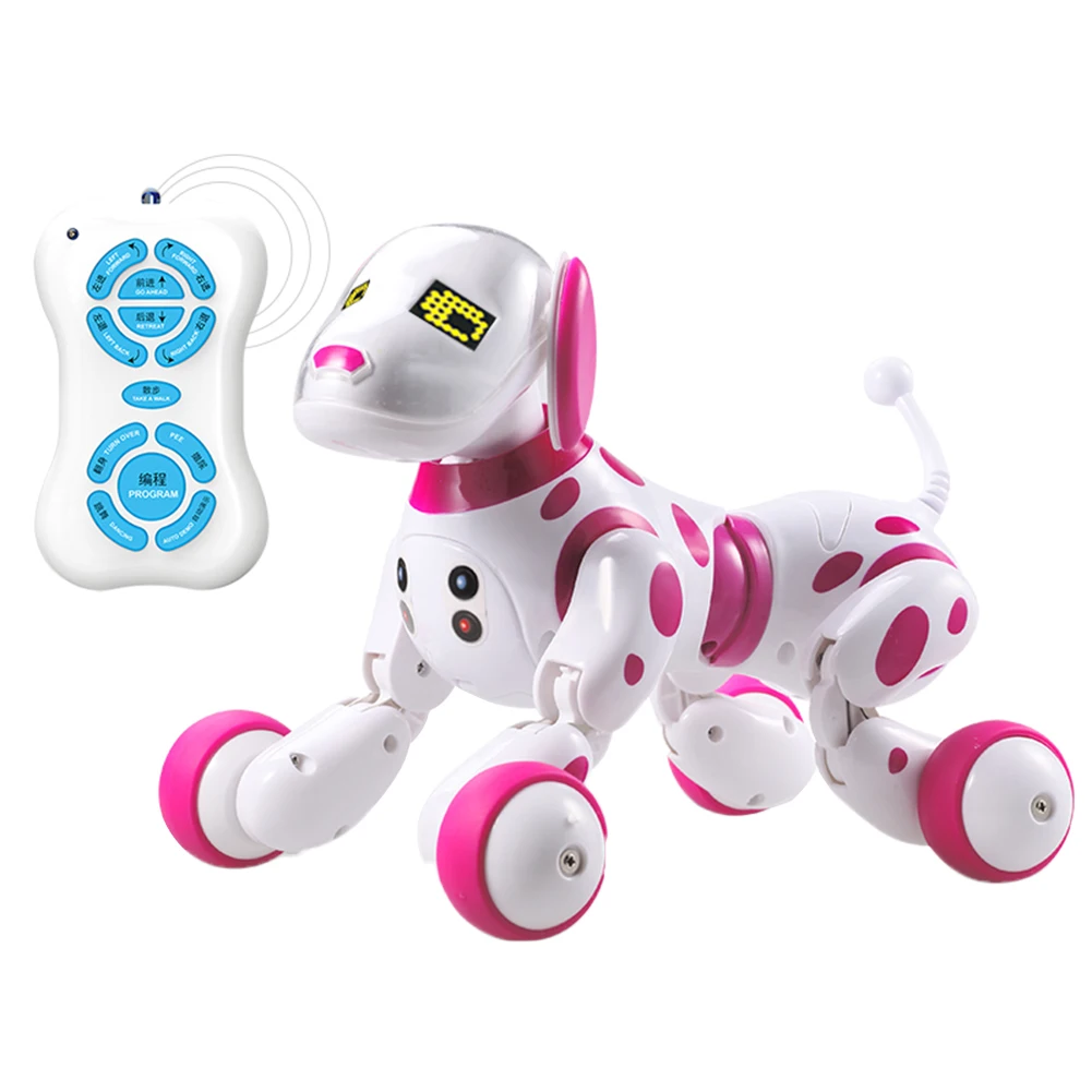 2,4 г беспроводной пульт дистанционного управления умный робот собака Детские умные говорящие игрушки собака Робот электронная игрушка