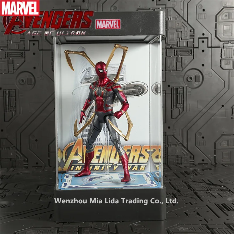 Hasbro Мстители 4 персонажа фильма Железный человек Человек паук Капитан Америка