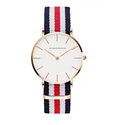 Нейлон Montre новый часы для женщин мужчин Lover творческий наручные часы Различные цвета кварцевые Мода Минималистский часы Rajor