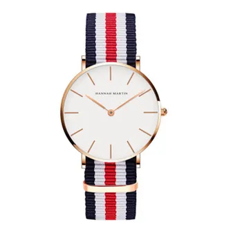 

Nylon Montre New Watches Women Men Lover Creative Wrist Watch Vary Colors Quartz Wristwatch Fashion Minimalist Watch Saat Rajor