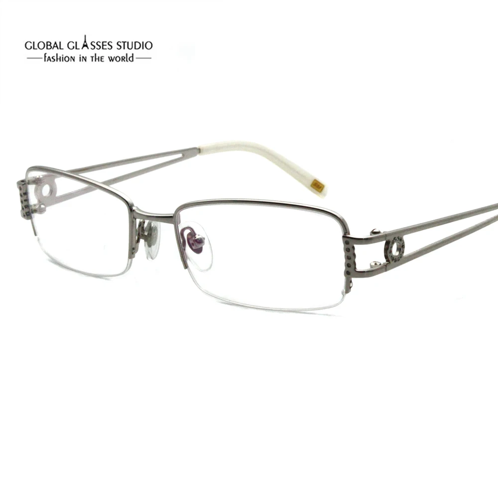 Buy Stone Glasses Frame Brand Hollow Eyeglasses