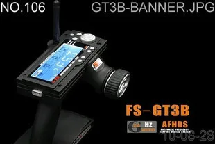 

FlySky FS-GT3B FS GT3B remote controller 3ch 2.4G Gun rc transmitter With receiver for rc car boat P1