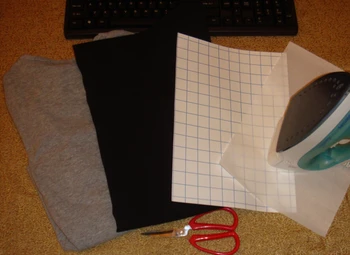 

New 10 Sheets Iron On Inkjet Print Heat Transfer Paper A4 Paper paint paper For dark black textiles Fabric T-Shirt