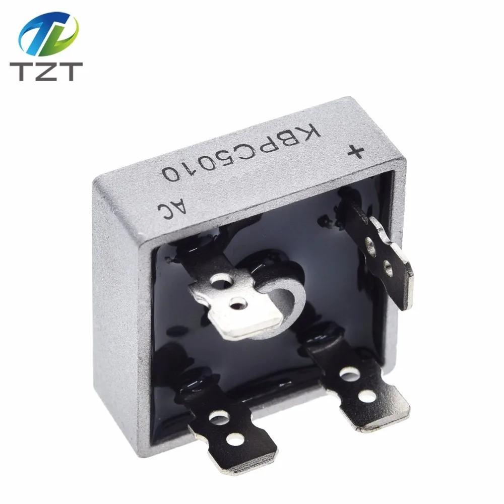 KBPC5010 Diode Bridge Rectifier 50A 1000V power rectifier electronica componentes diode bridge rectifier electrical rectifier diodes rectifier diodes