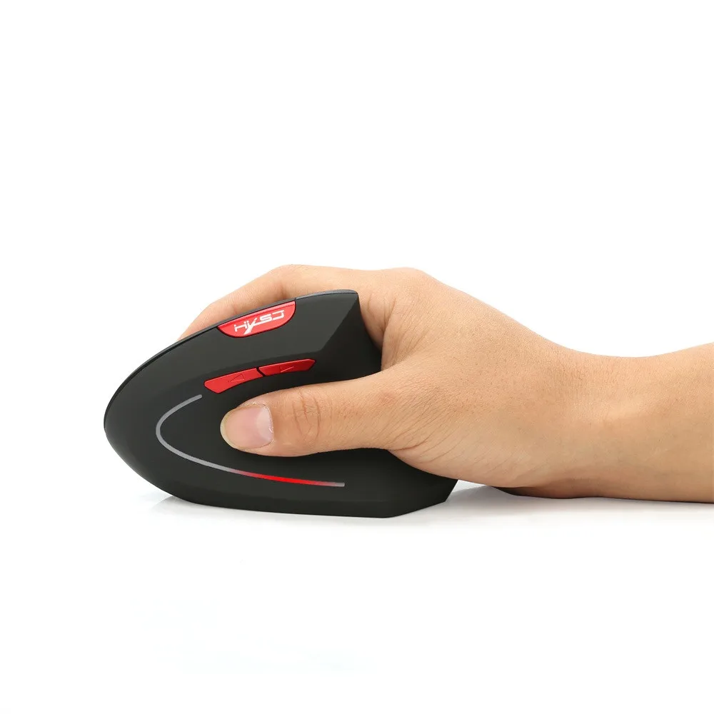 

Wireless Mouse 2.4GHz Game Ergonomic Design Vertical Mouse 2400DPI USB Mice Computer Mouse Optical For imac pro macbook laptop