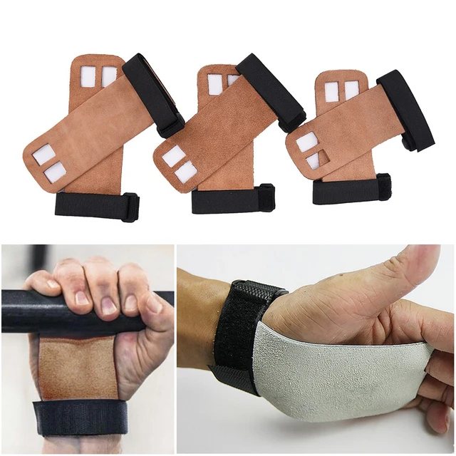 1 pair Grips crossfit gymnastics hand grip guard palm protectors glove