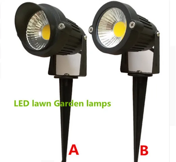 Goedkoop 1 stuk 3 W Heldere 12 V COB LED Gazon Lampen Licht IP65 Waterdicht Landschap Outdoor Lights Tuinpad Vijver licht Garantie