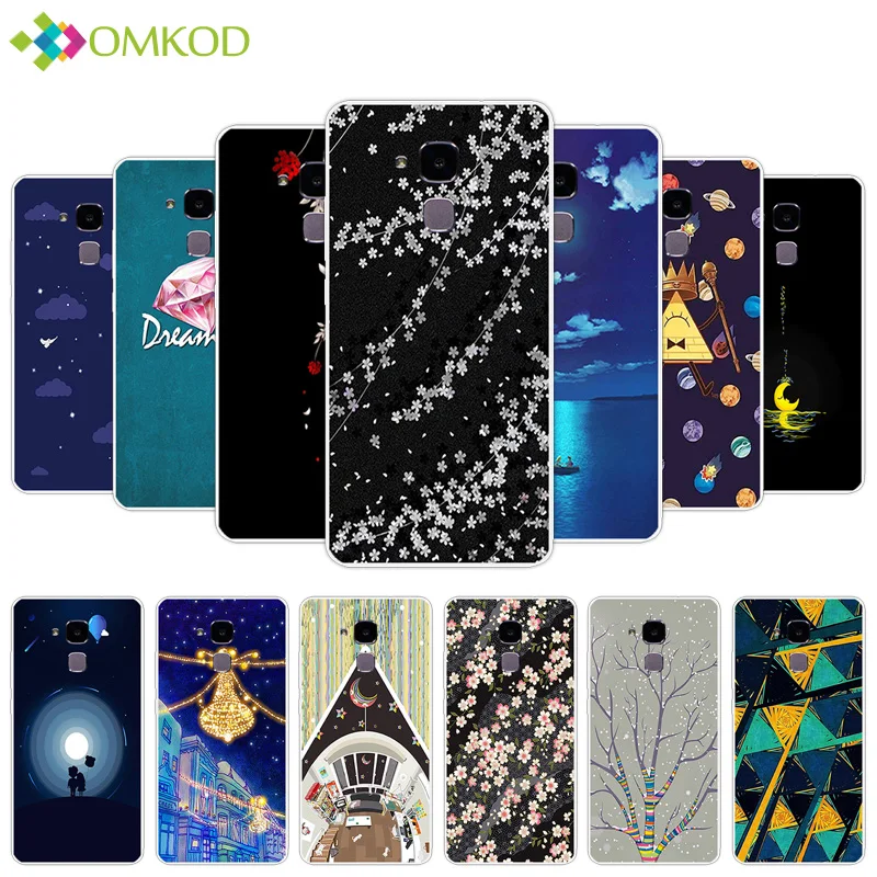 

5.2" For Huawei Honor 5C / 7Lite / GT3 Silicon Disorganized Case For Huawei Honor 5C Back Matte Phone Cover Honor 5c Black Shell