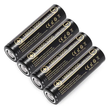 

4 PCS 100% Original Lii-32A LiitoKala 18650 3200 mAh Rechargeable Battery 3.7 v Li-ion Batteries For MH1 18650