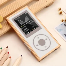 16G металлический Bluetooth MP4 Плеер 1," Экран HiFi без потерь Беспроводной bluetooth-плеер Встроенный динамик FM радио, аудио и видео плеер